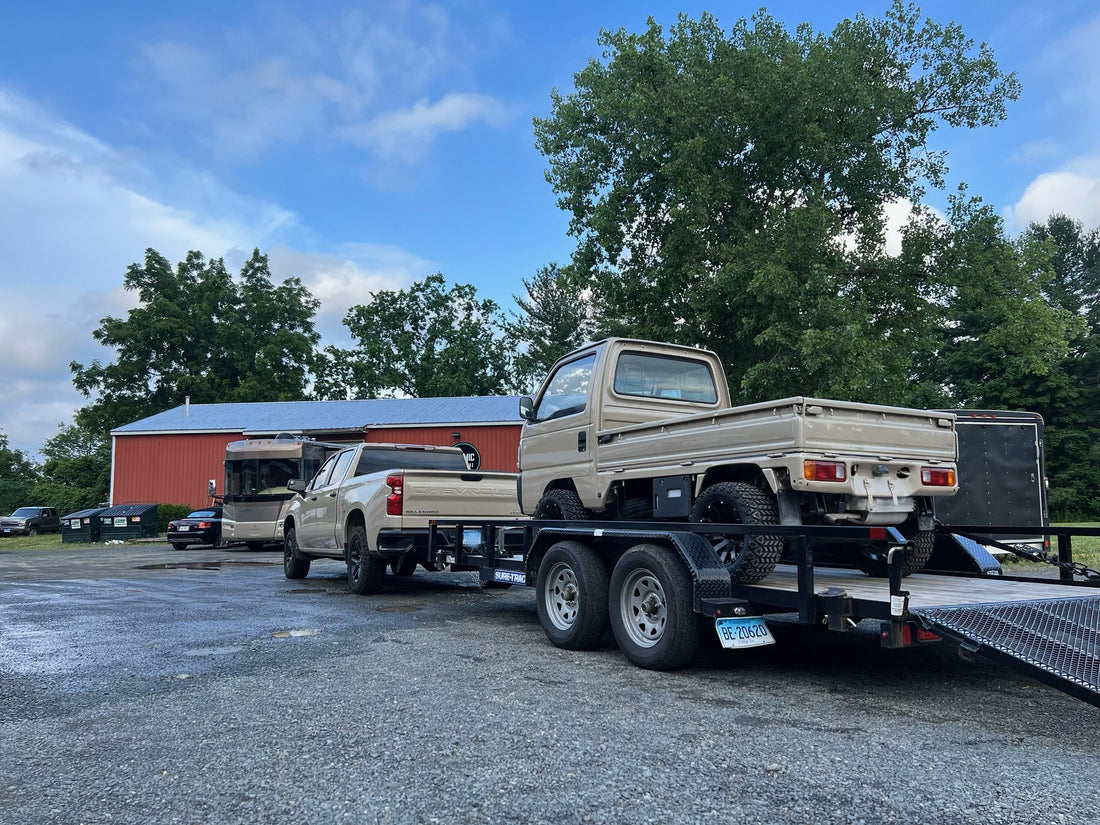 Small Truck, Big Personality: Custom Kei Truck Build with Desert Sand Vibes