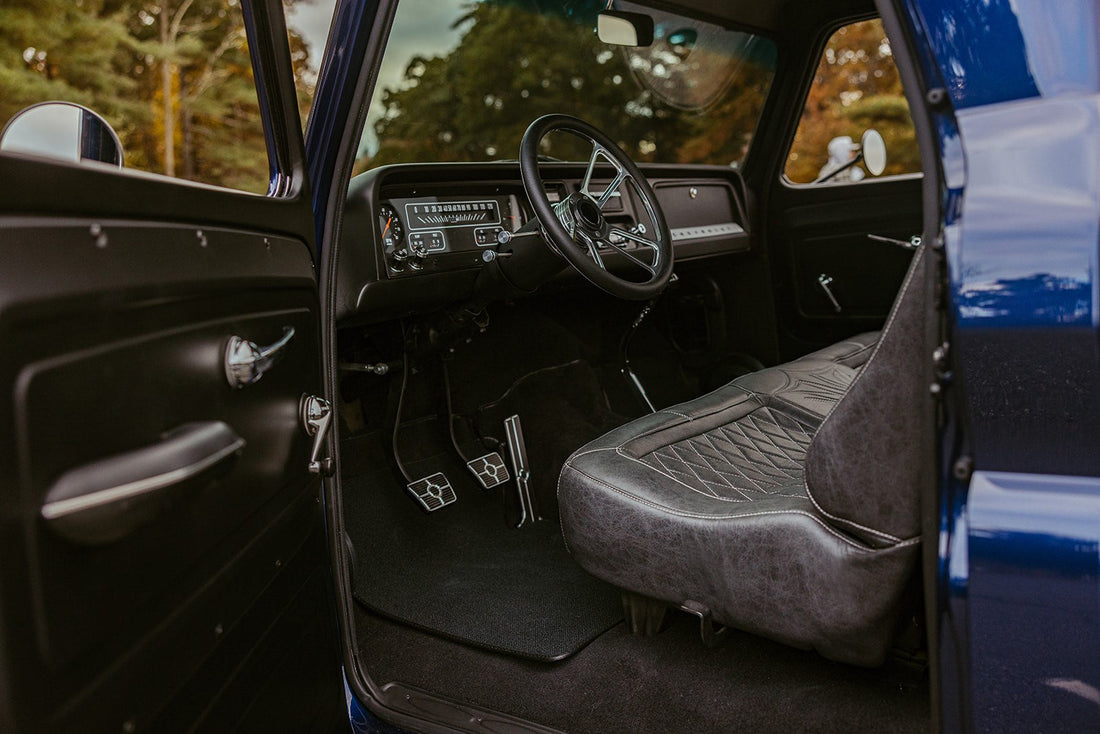 1963 Chevy C10 Custom Bench Seat – Classic Style with a Hot Rod Edge