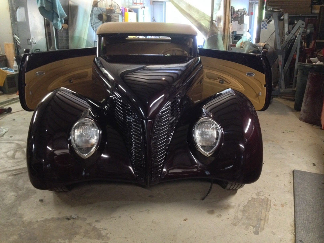 The Hot Rod Money Shot: Interiors That Shine with Suicide Doors